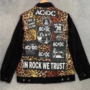 AC/DC | Jackets & Coats | Nwt Acdc Denim Jacket | Poshmark